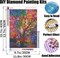 The Tree of Life Diamond Painting Kits, Diamond Art Kits for Adults 5d Diamond Painting for Beginners, Abstract Art Wall Decor Gifts Round Diamonds Full Drill Pintura De Diamantes12x16inch